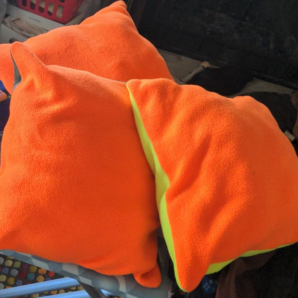Safety First/Camo Pillows
